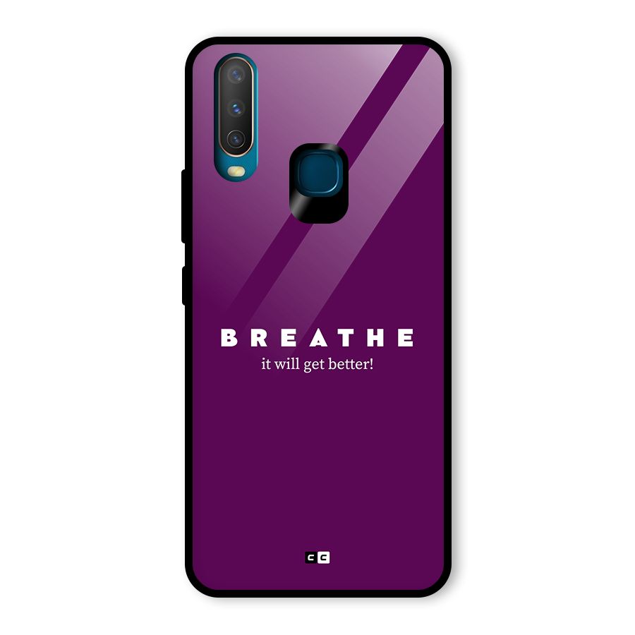 It Will Get Better Glass Back Case for Vivo Y15