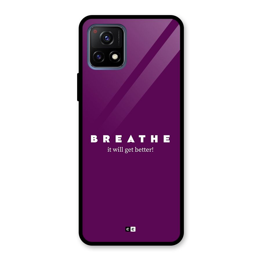 It Will Get Better Glass Back Case for Vivo Y72 5G