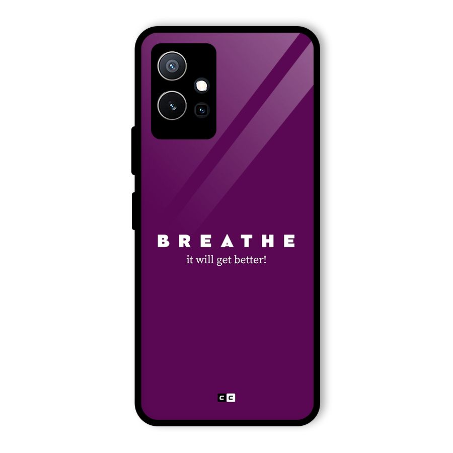 It Will Get Better Glass Back Case for Vivo Y75 5G