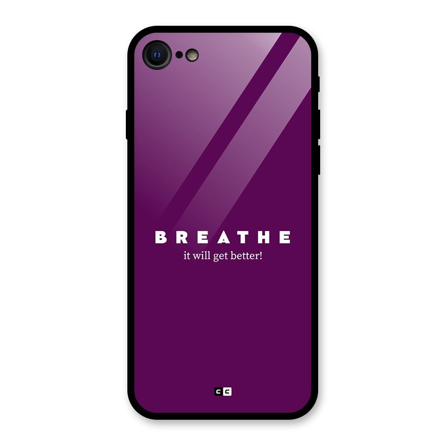 It Will Get Better Glass Back Case for iPhone 7