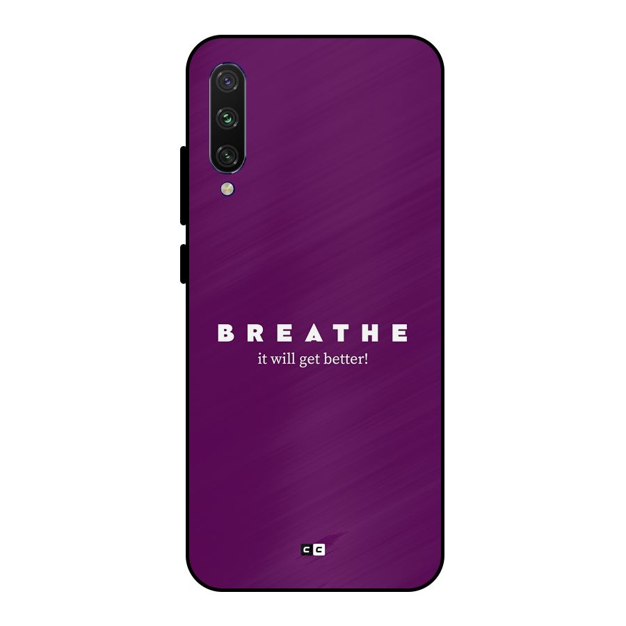 It Will Get Better Metal Back Case for Mi A3