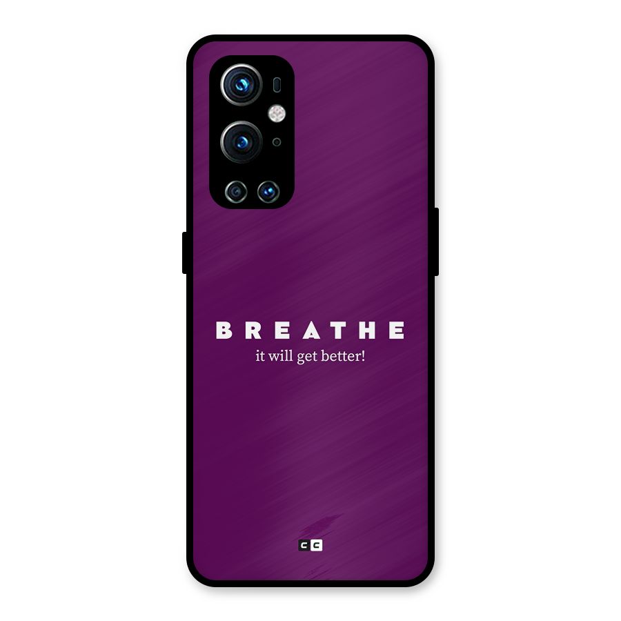 It Will Get Better Metal Back Case for OnePlus 9 Pro