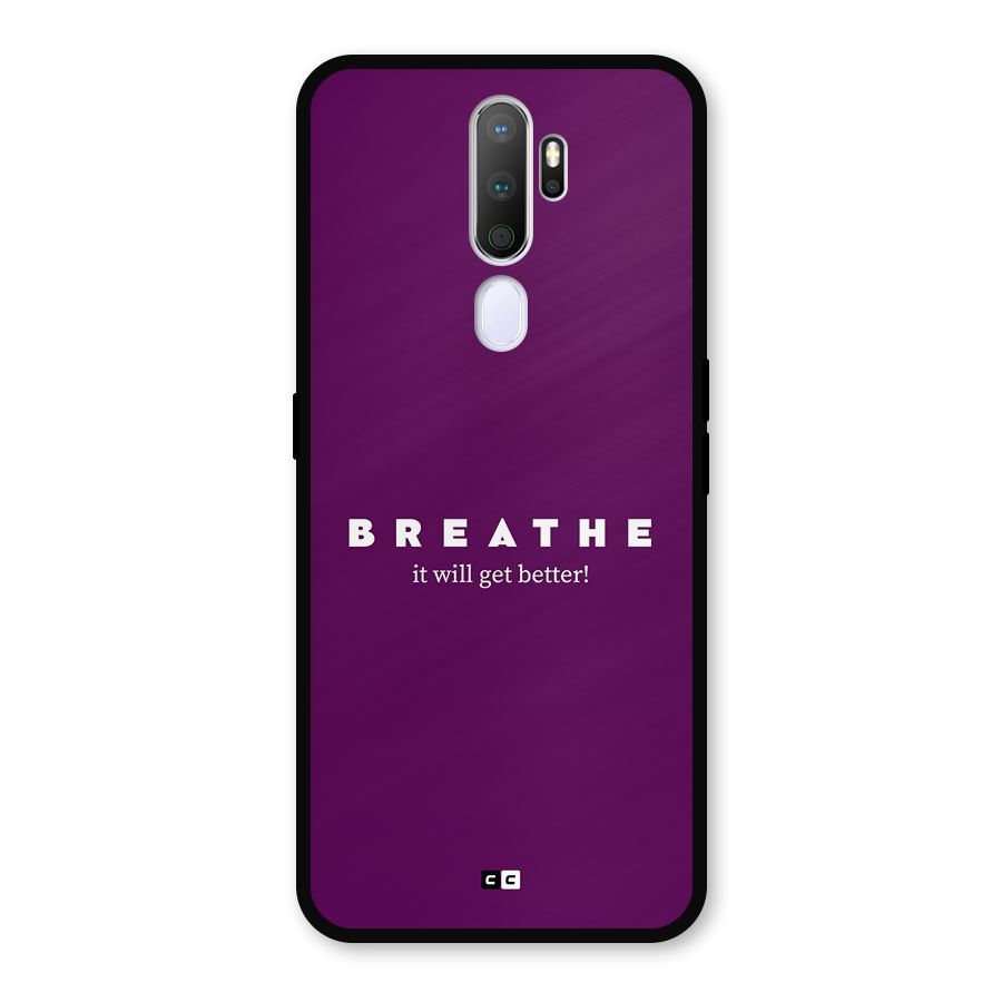 It Will Get Better Metal Back Case for Oppo A5 (2020)
