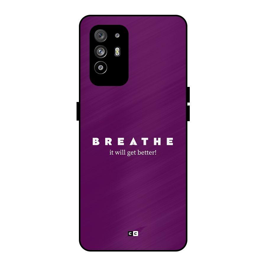 It Will Get Better Metal Back Case for Oppo F19 Pro Plus 5G
