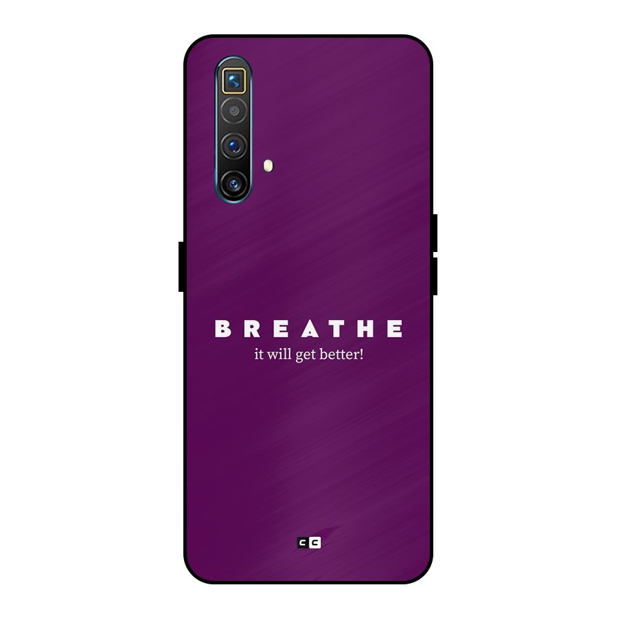 It Will Get Better Metal Back Case for Realme X3 SuperZoom