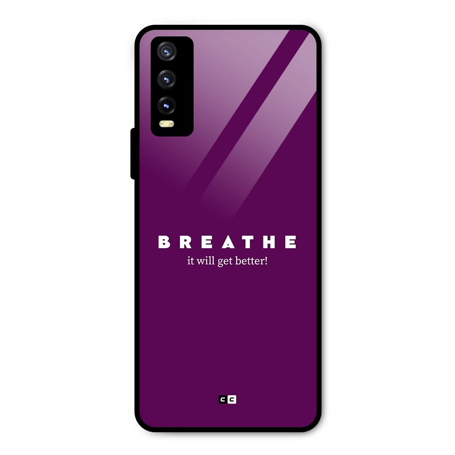 It Will Get Better Metal Back Case for Vivo Y20
