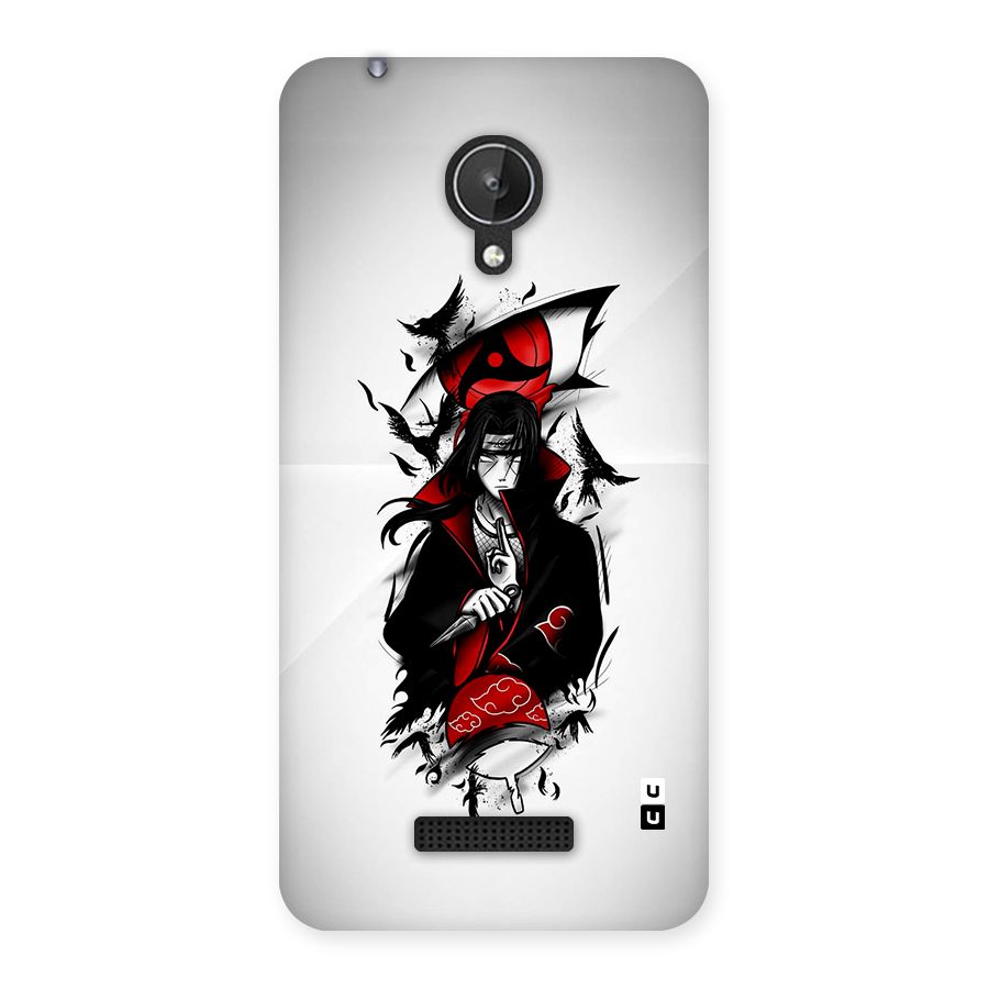 Itachi Combat Back Case for Canvas Spark Q380