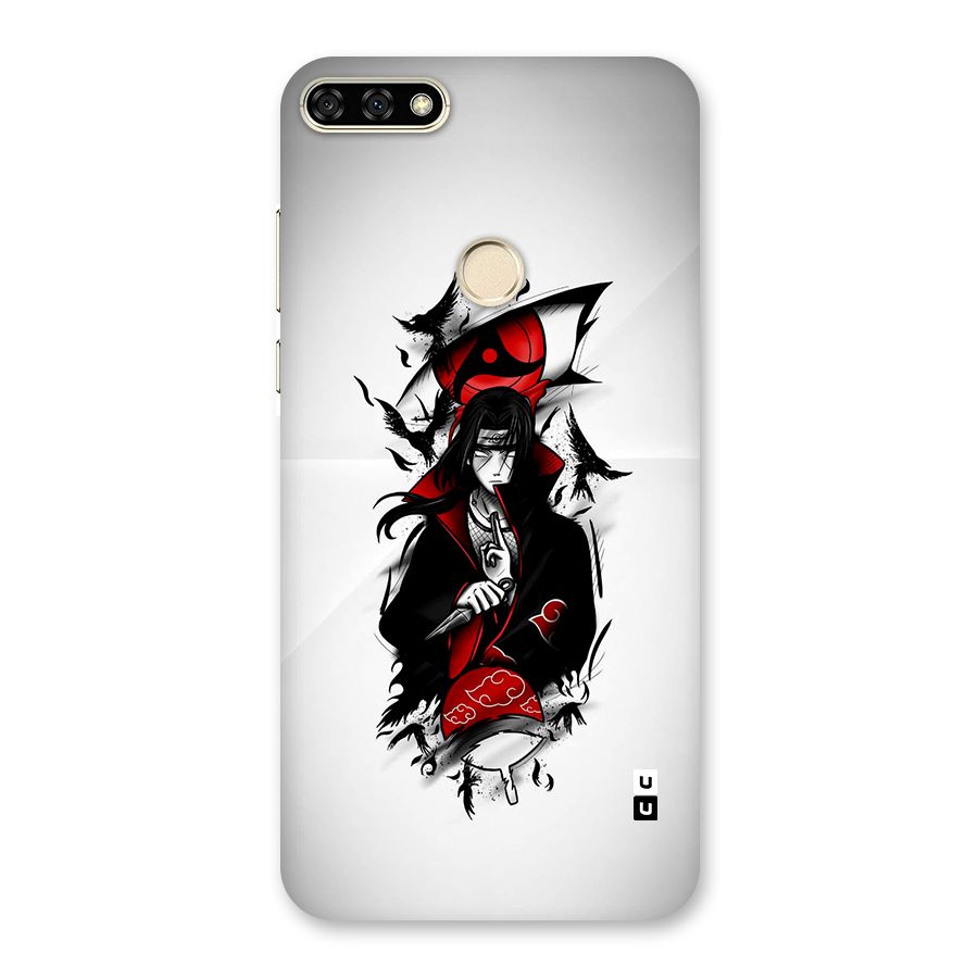 Itachi Combat Back Case for Honor 7A