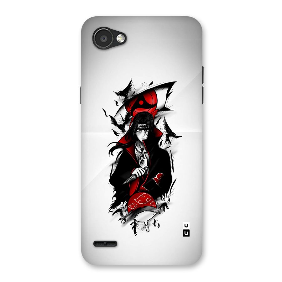 Itachi Combat Back Case for LG Q6