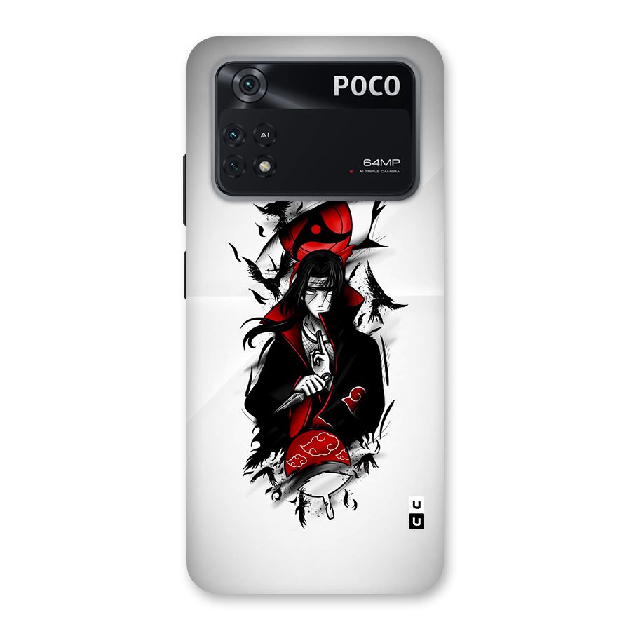 Itachi Combat Back Case for Poco M4 Pro 4G