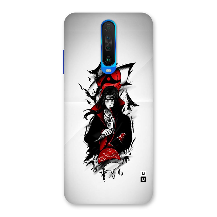 Itachi Combat Back Case for Poco X2
