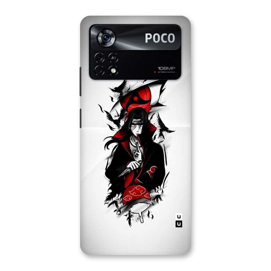 Itachi Combat Back Case for Poco X4 Pro 5G