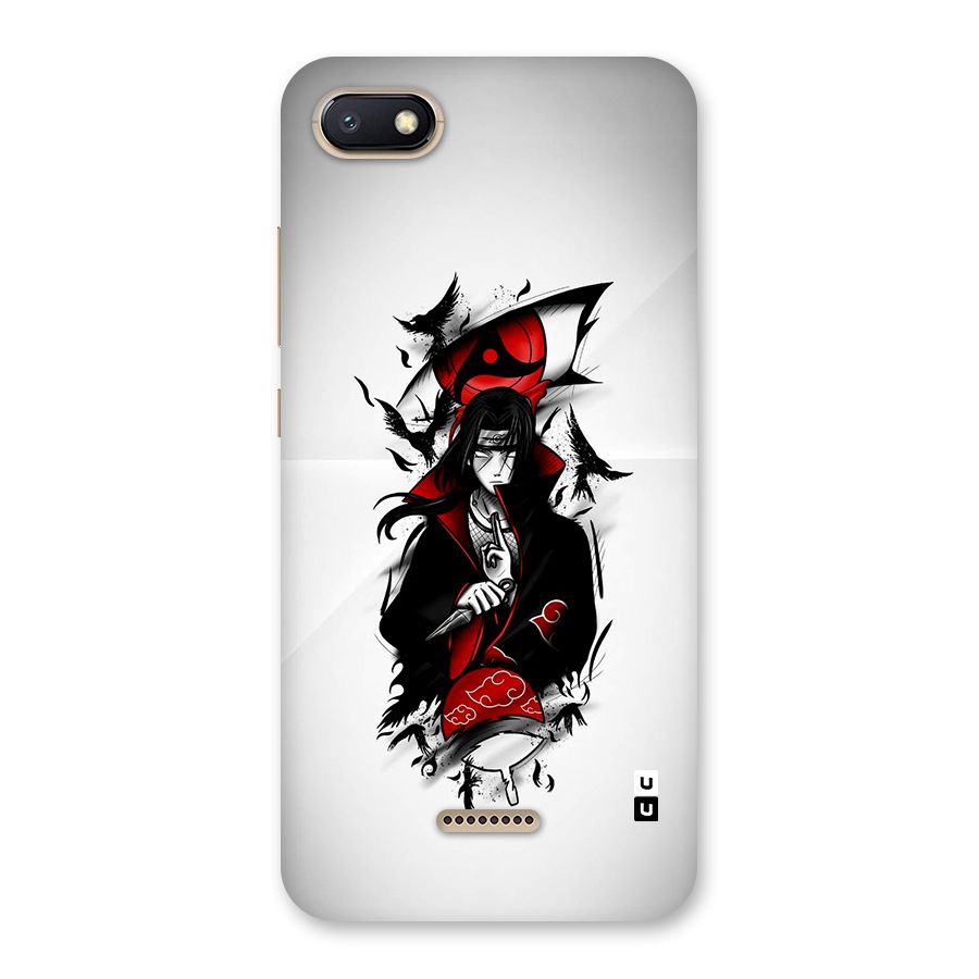 Itachi Combat Back Case for Redmi 6A