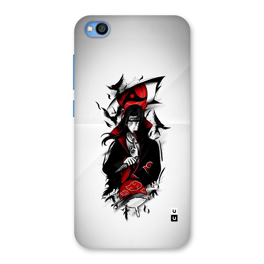 Itachi Combat Back Case for Redmi Go
