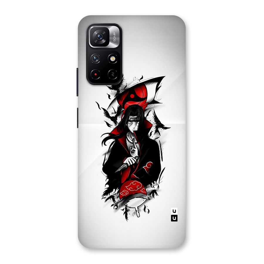 Itachi Combat Back Case for Redmi Note 11T 5G