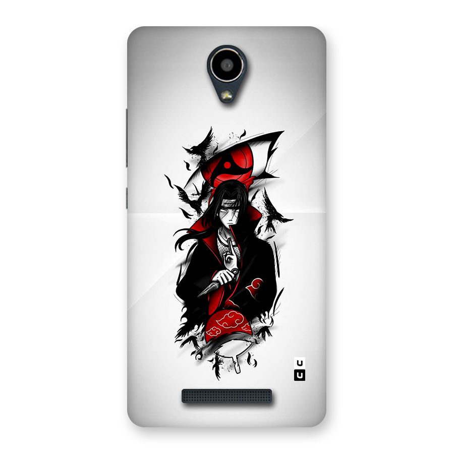 Itachi Combat Back Case for Redmi Note 2