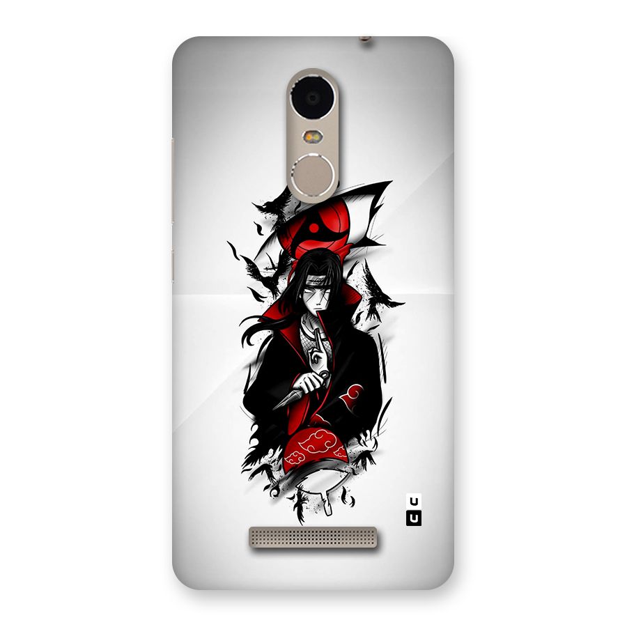 Itachi Combat Back Case for Redmi Note 3
