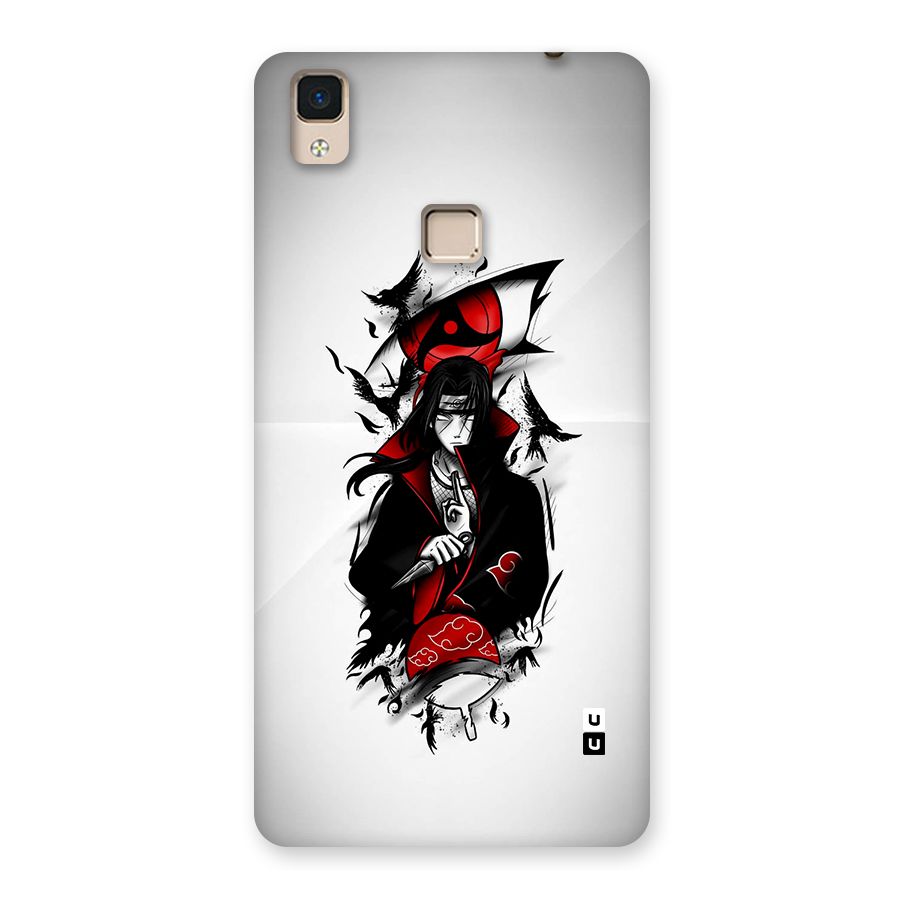 Itachi Combat Back Case for V3 Max