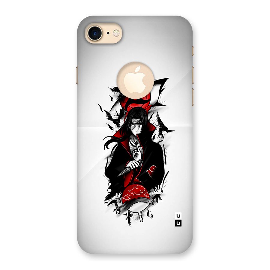 Itachi Combat Back Case for iPhone 7 Logo Cut