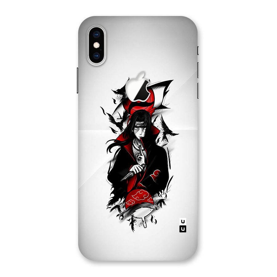 Itachi Combat Back Case for iPhone XS Max Apple Cut