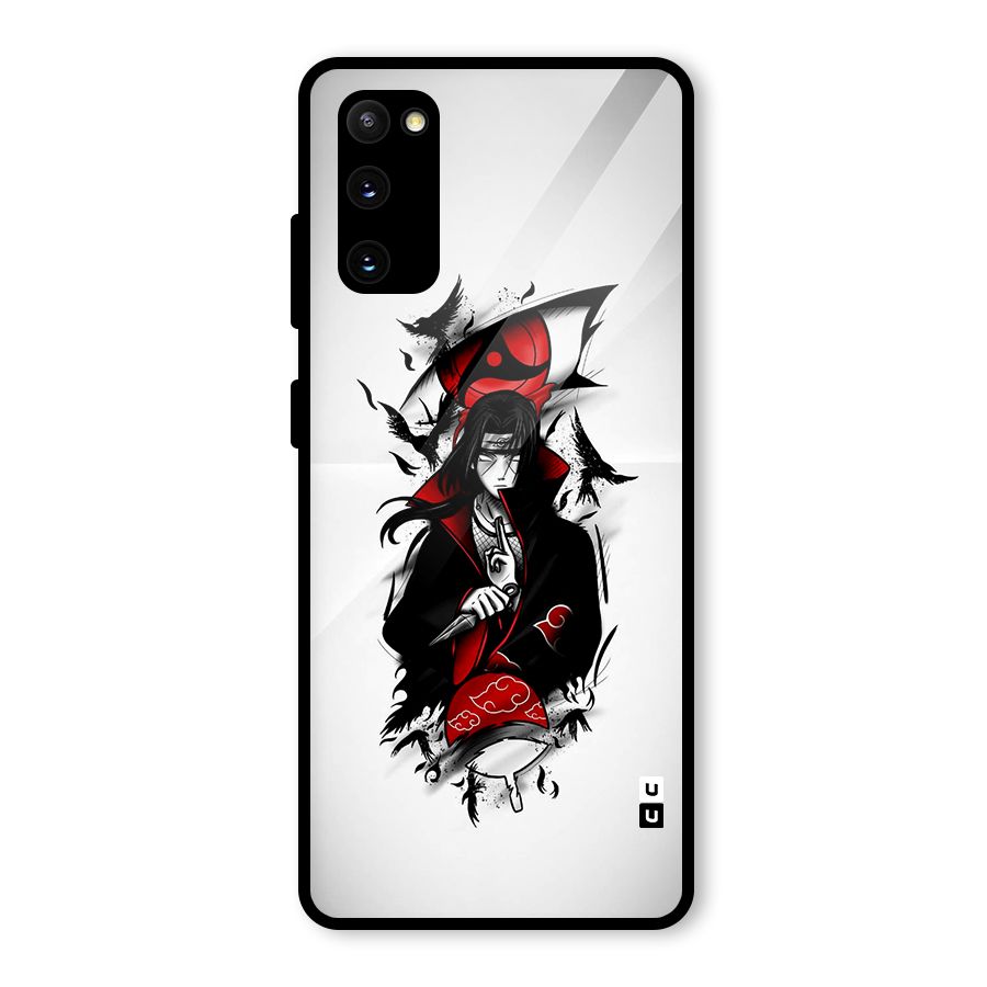Itachi Combat Glass Back Case for Galaxy S20 FE