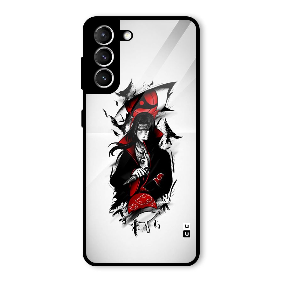 Itachi Combat Glass Back Case for Galaxy S21 5G