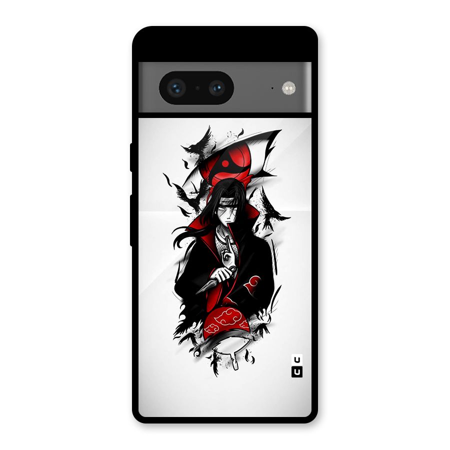 Itachi Combat Glass Back Case for Google Pixel 7