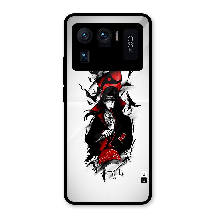 Itachi Combat Glass Back Case for Mi 11 Ultra