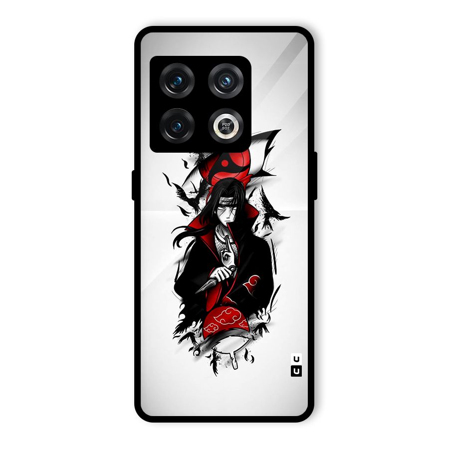 Itachi Combat Glass Back Case for OnePlus 10 Pro 5G
