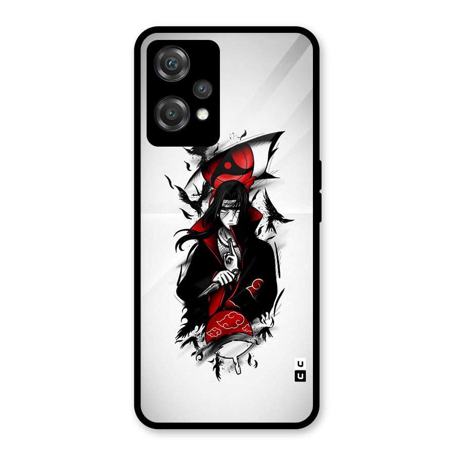 Itachi Combat Glass Back Case for OnePlus Nord CE 2 Lite 5G