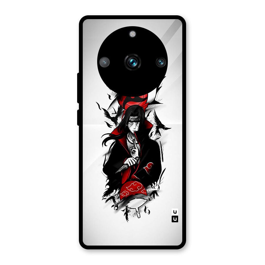 Itachi Combat Glass Back Case for Realme 11 Pro Plus