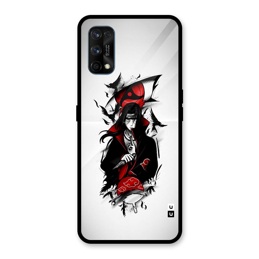 Itachi Combat Glass Back Case for Realme 7 Pro