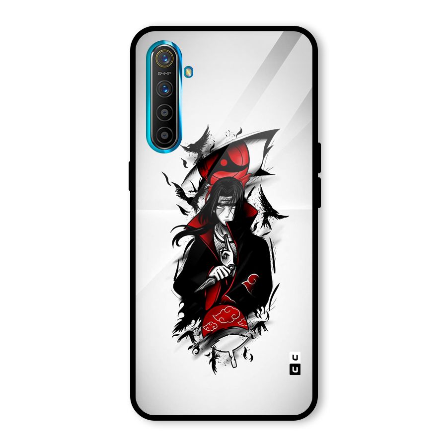 Itachi Combat Glass Back Case for Realme X2
