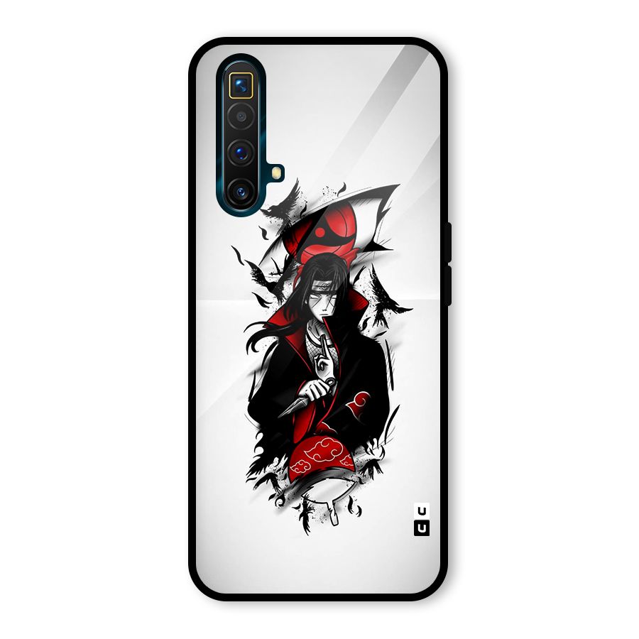 Itachi Combat Glass Back Case for Realme X3