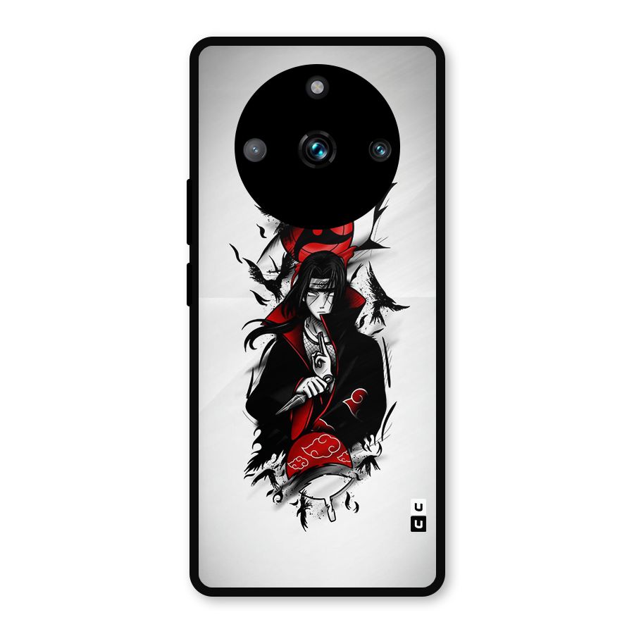 Itachi Combat Metal Back Case for Realme 11 Pro Plus