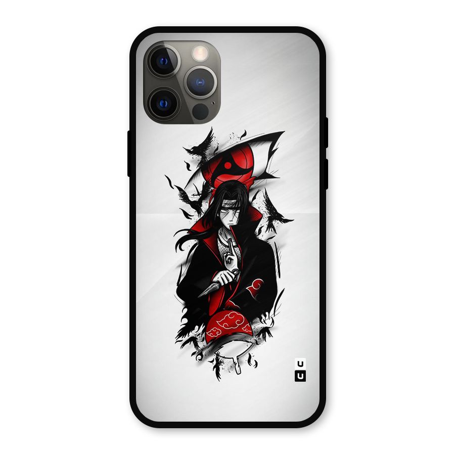 Itachi Combat Metal Back Case for iPhone 12 Pro