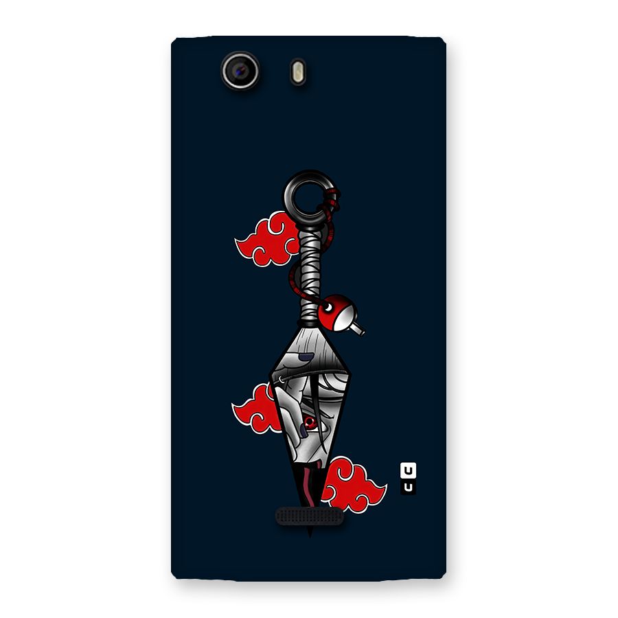 Itachi Kunai Naruto Back Case for Canvas Nitro 2 E311