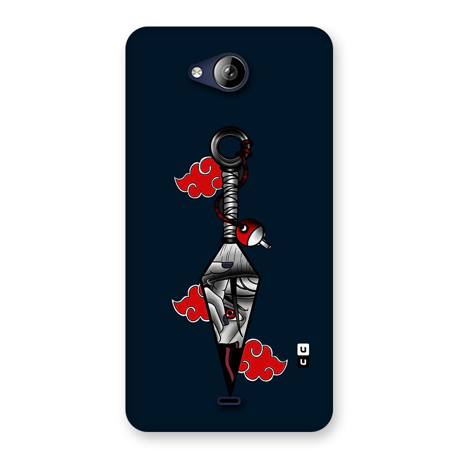 Itachi Kunai Naruto Back Case for Canvas Play Q355