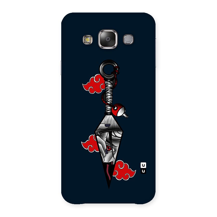 Itachi Kunai Naruto Back Case for Galaxy E7