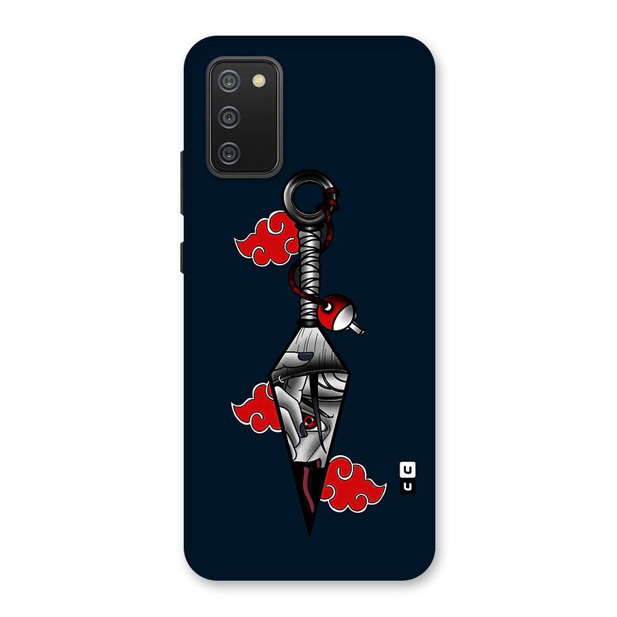 Itachi Kunai Naruto Back Case for Galaxy F02s