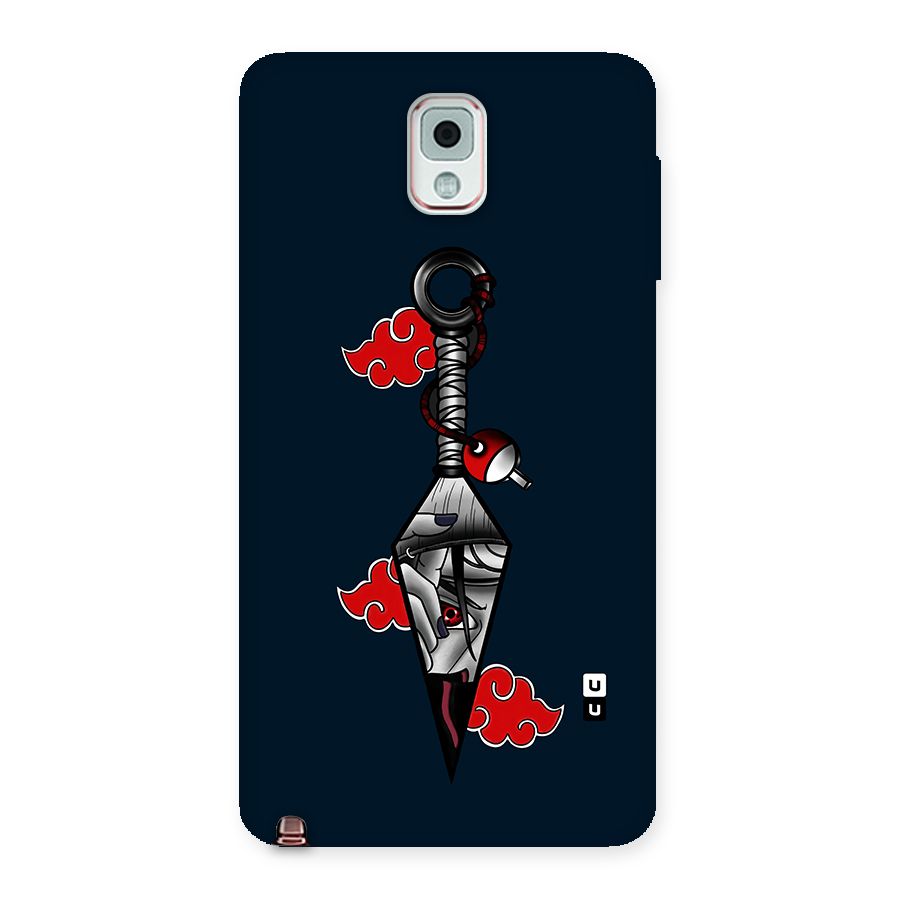 Itachi Kunai Naruto Back Case for Galaxy Note 3