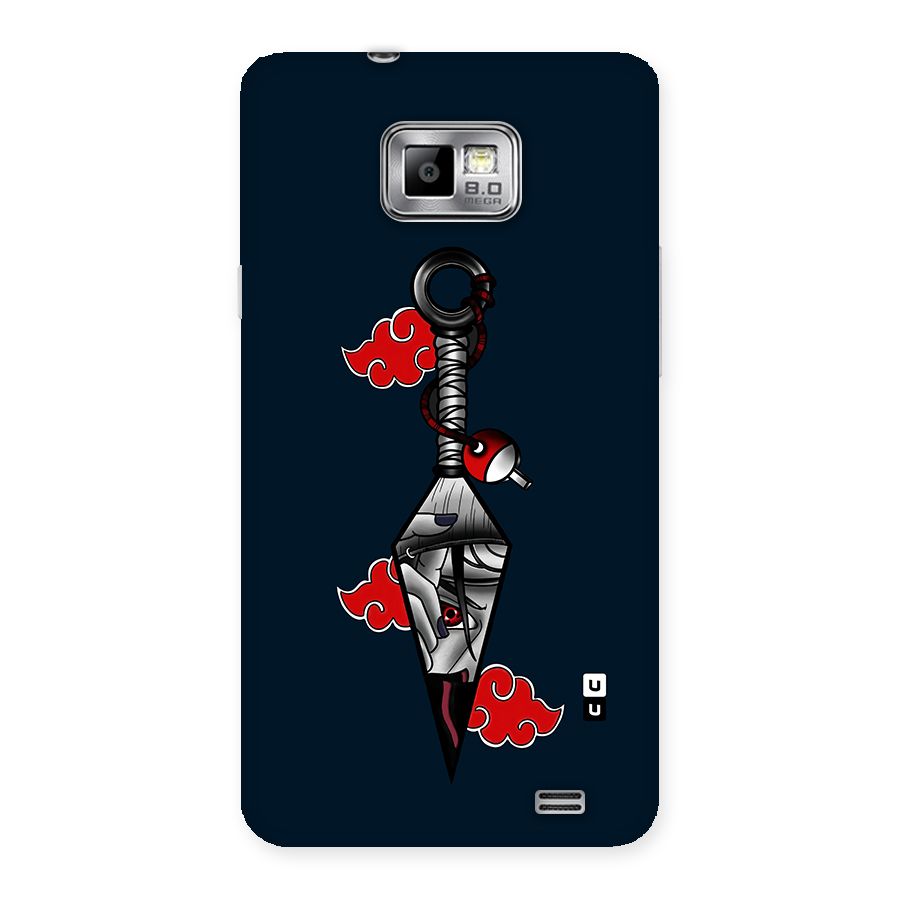 Itachi Kunai Naruto Back Case for Galaxy S2