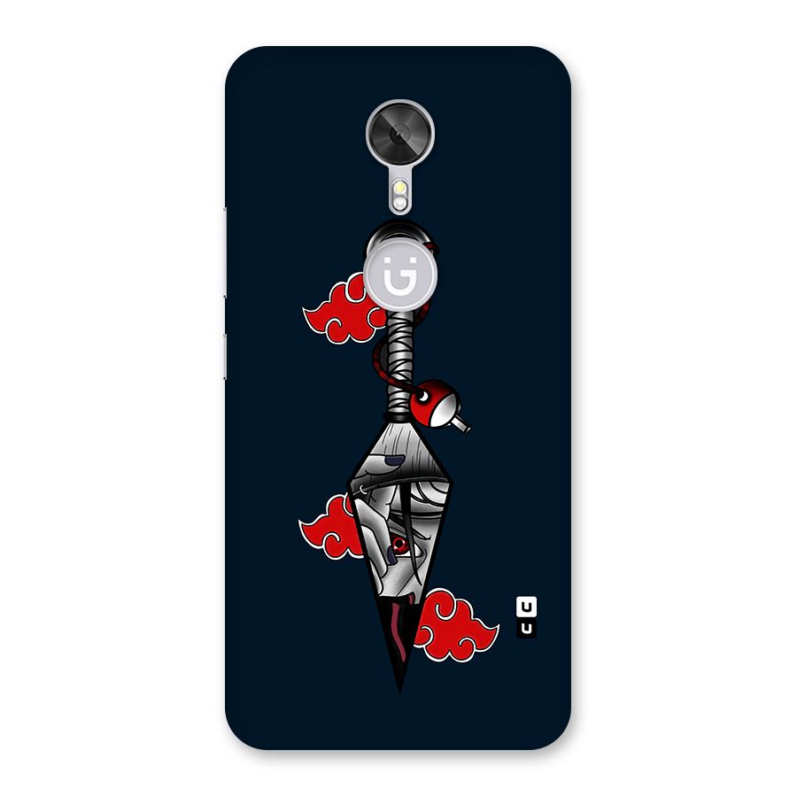 Itachi Kunai Naruto Back Case for Gionee A1