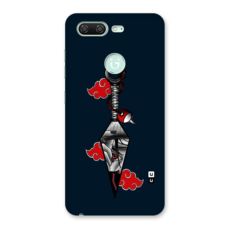 Itachi Kunai Naruto Back Case for Gionee S10