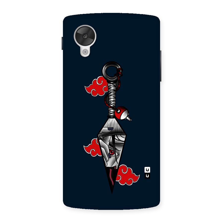 Itachi Kunai Naruto Back Case for Google Nexsus 5