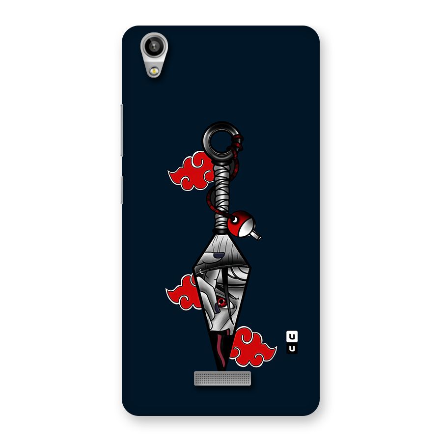 Itachi Kunai Naruto Back Case for Lava-Pixel-V1