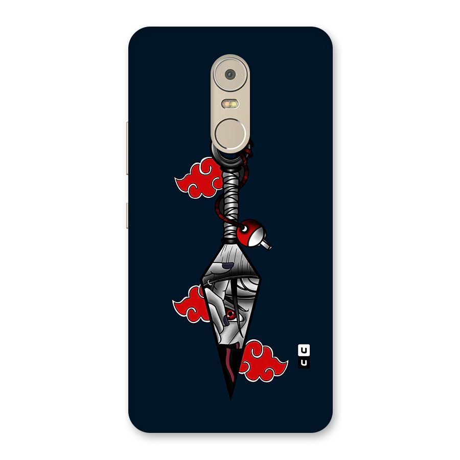 Itachi Kunai Naruto Back Case for Lenovo K6 Note