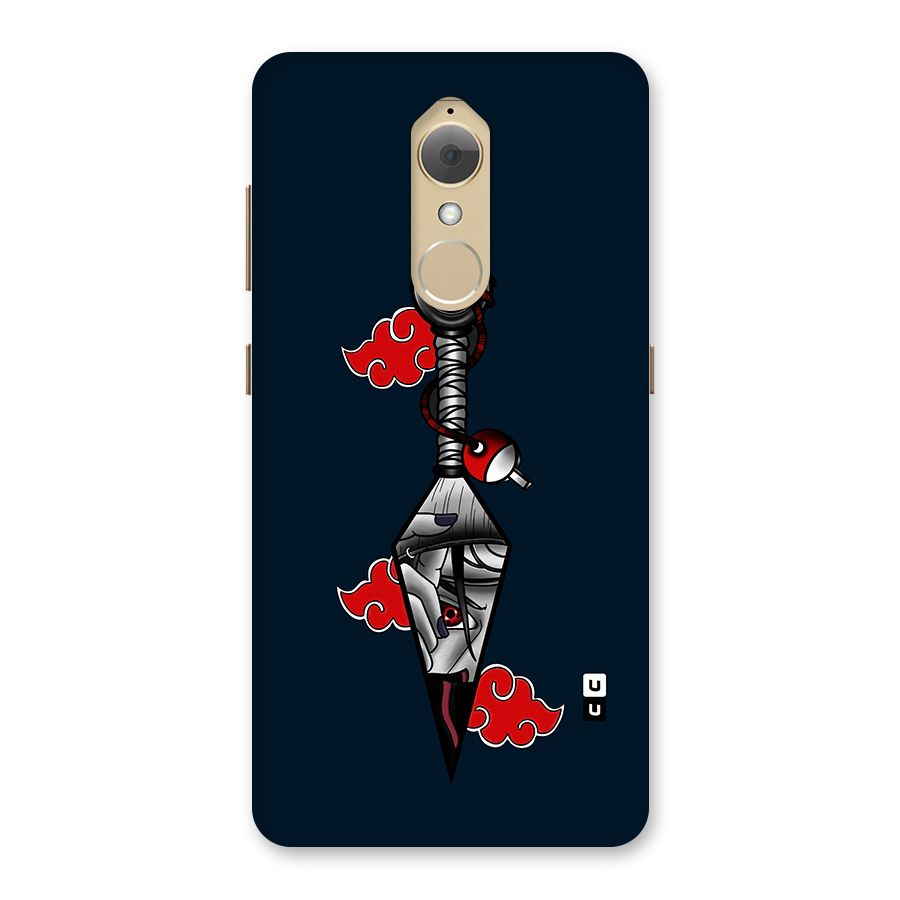 Itachi Kunai Naruto Back Case for Lenovo K8