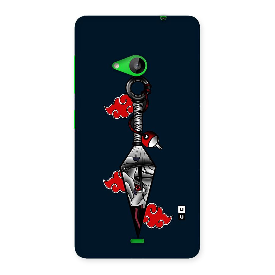 Itachi Kunai Naruto Back Case for Lumia 535