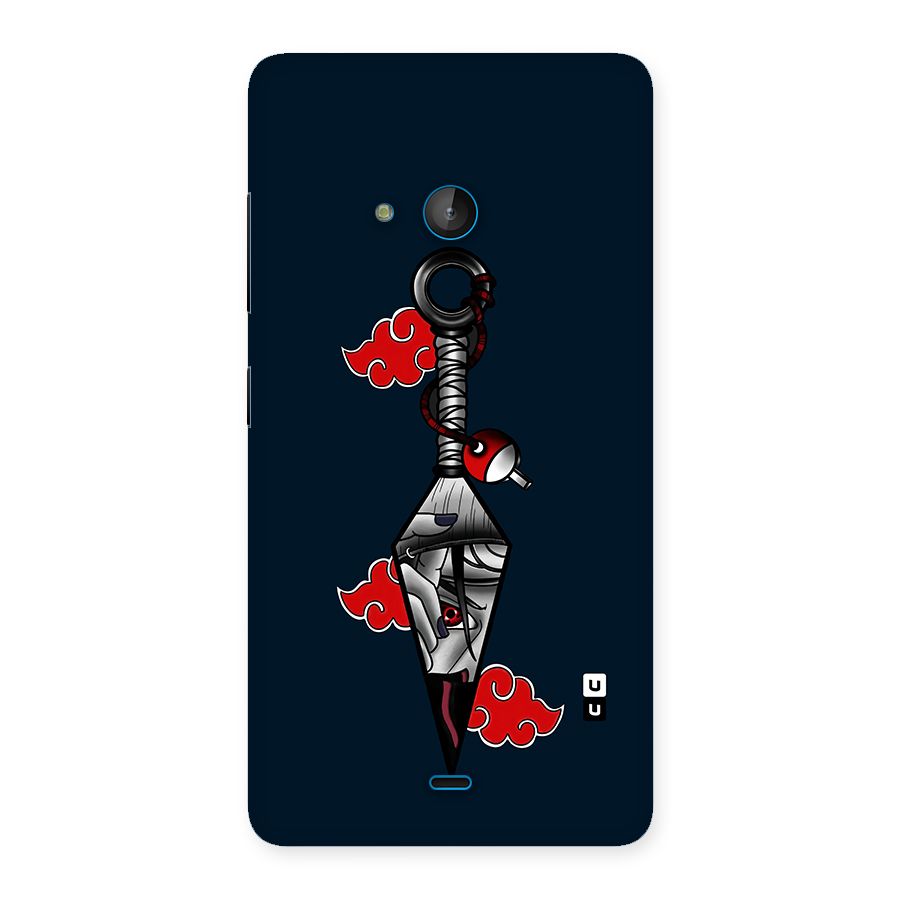 Itachi Kunai Naruto Back Case for Lumia 540
